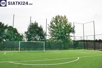 Siatki Ostrzeszów - Tu zabezpieczysz ogrodzenie boiska w siatki; siatki polipropylenowe na ogrodzenia boisk. dla terenów Ostrzeszowa
