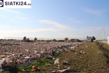 Siatki Ostrzeszów - Siatka zabezpieczająca wysypisko śmieci dla terenów Ostrzeszowa